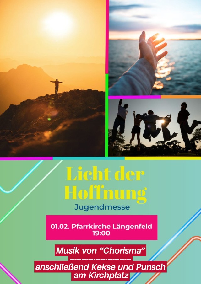 Jugendmesse - "Licht der Hoffnung"
