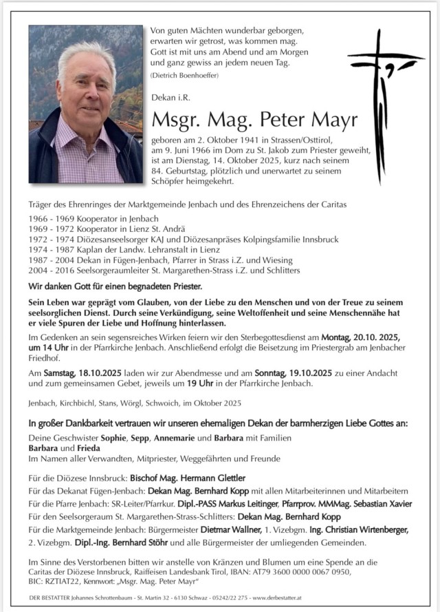 Peter Mayr (1987-2004)