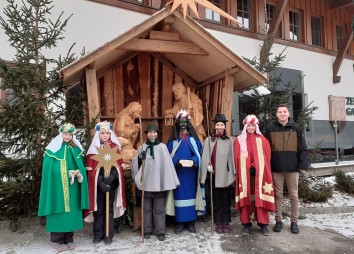 Sternsingen Gallzein 2026 Gruppe Hof und Niederleiten