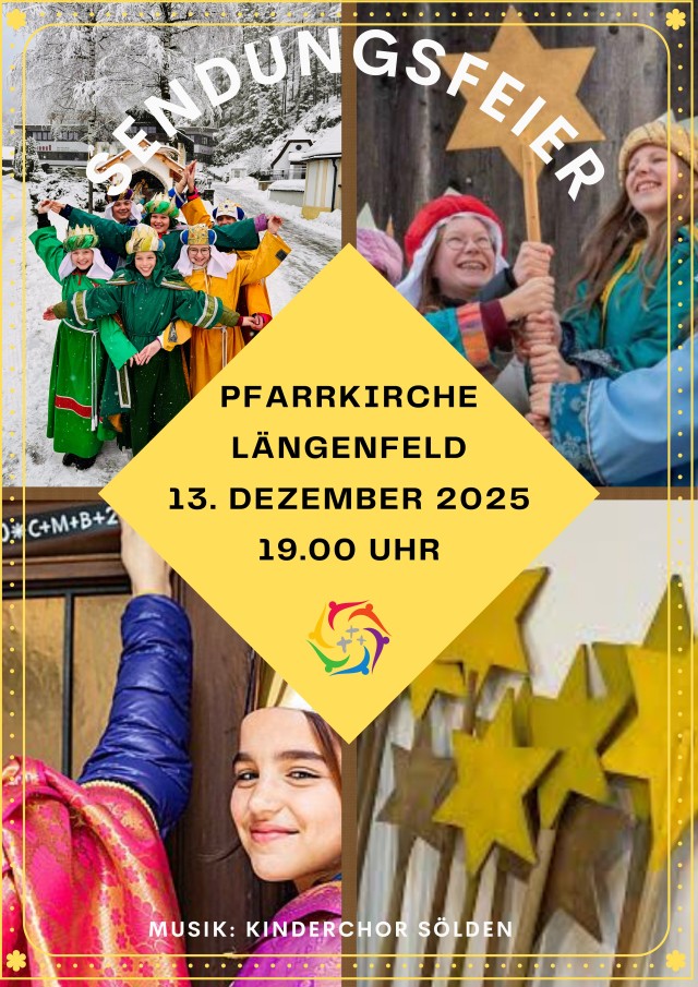 Sendungsfeier der Sternsinger