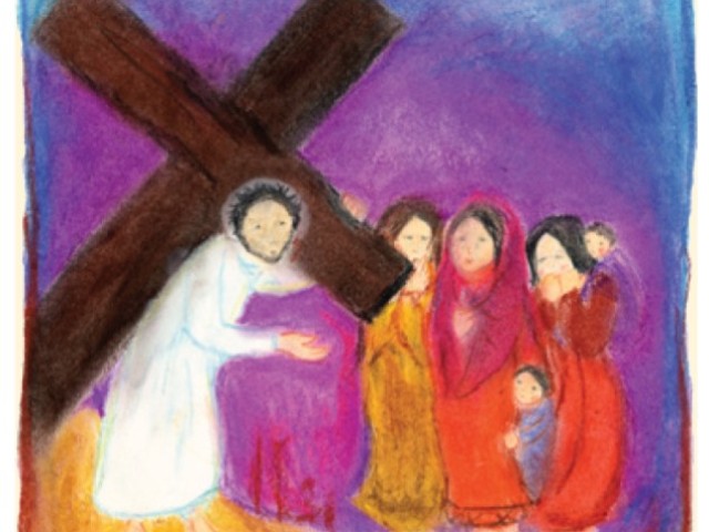 Familien-Kreuzweg bei der Grünangerlkapelle