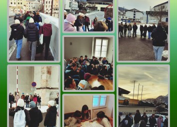 Rundgang der Not der Firmlinge