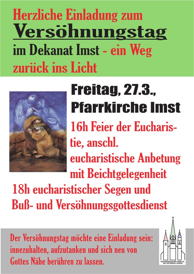 Versöhnungstag im Dekanat Imst