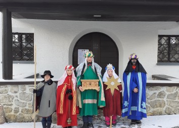 Sternsingen Gallzein 2026 Gruppe Koglmoos und Wahrbühel