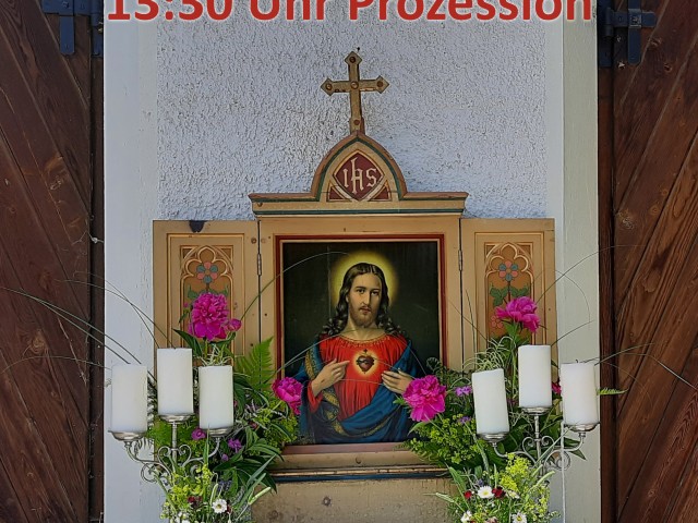 Herz-Jesu Sonntag mit Prozession