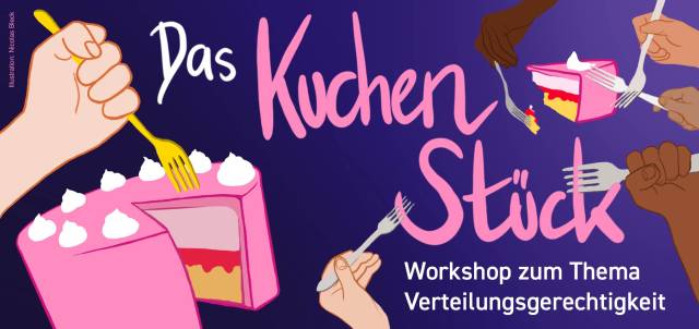 Das Kuchenstück - Workshop zum Thema Verteilungsgerechtigkeit
