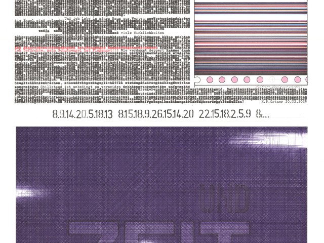 Helmut P. Ortner - Wenn Worte - Kunst in Kürze