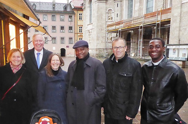 Bischof aus Burkina Faso zu Besuch in Innsbruck