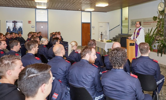 Bischof Hermann Glettler zu Besuch bei der Polizei