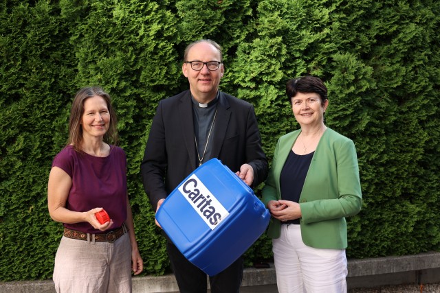 Caritas-Sommersammlung für Bunnenbau