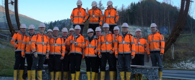 Dekane der Diözese Innsbruck besuchten den Brenner Basistunnel