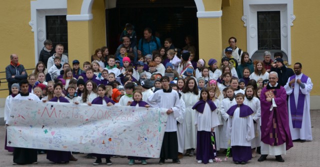 Ein Bunter Mini-Tag der Diözese in Zams