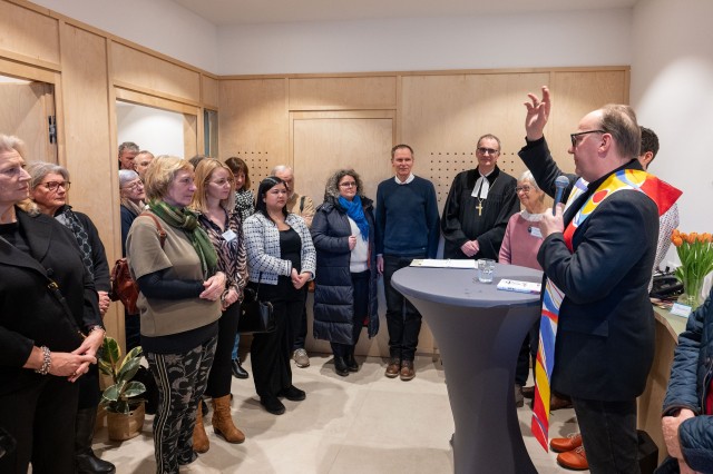 Erneuert und offen: Der Brunnen im DEZ 