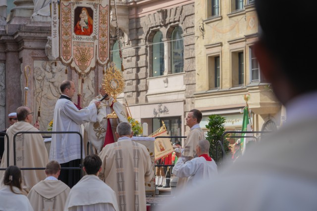 Fronleichnam: Jesus real, "kein Avatar"