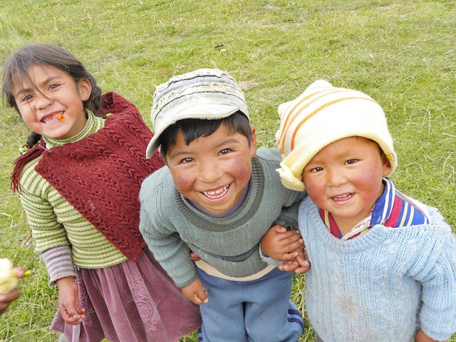 Hilfe für Familien in Bolivien