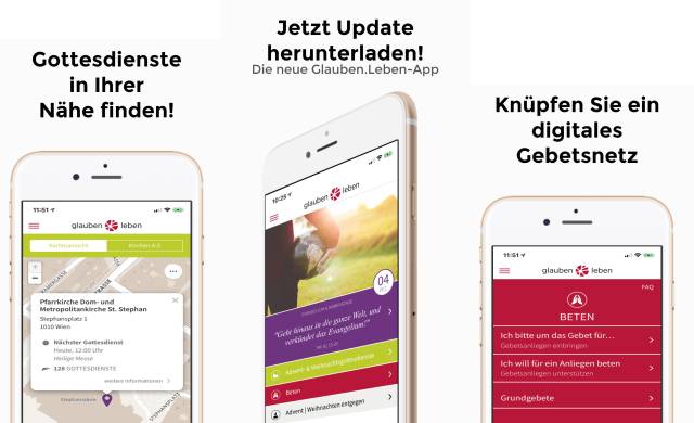 Kirchen-App: Weihnachtsgottesdienste und neue Funktionen