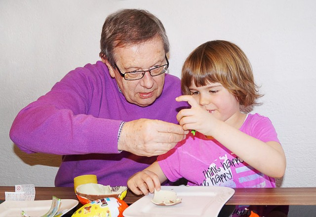 Mit Oma und Opa ist es etwas Besonderes