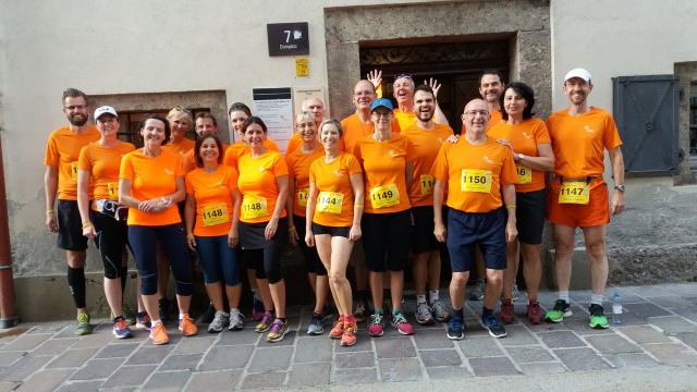 Sieben Teams aus der Diözese bei Innsbrucker Laufevent