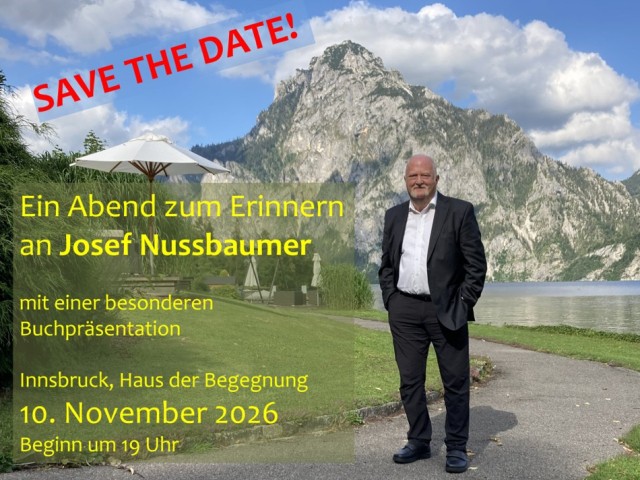 Dr. Josef Nussbaumer, Landschaft mit Gewässer