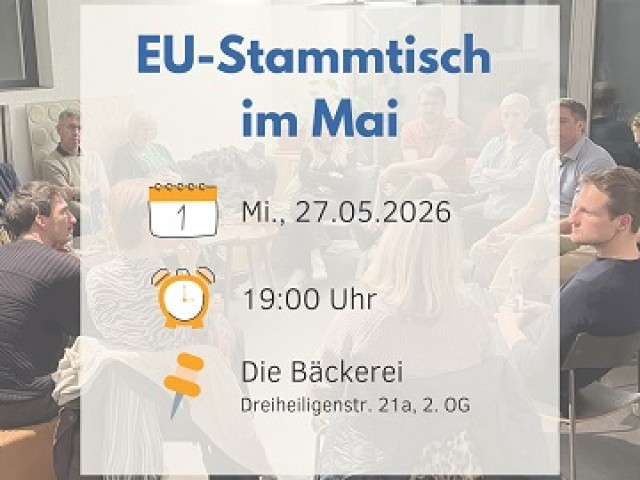 EU-Stammtisch im Mai