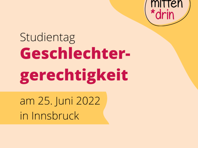 Studientag Geschlechtergerechtigkeit