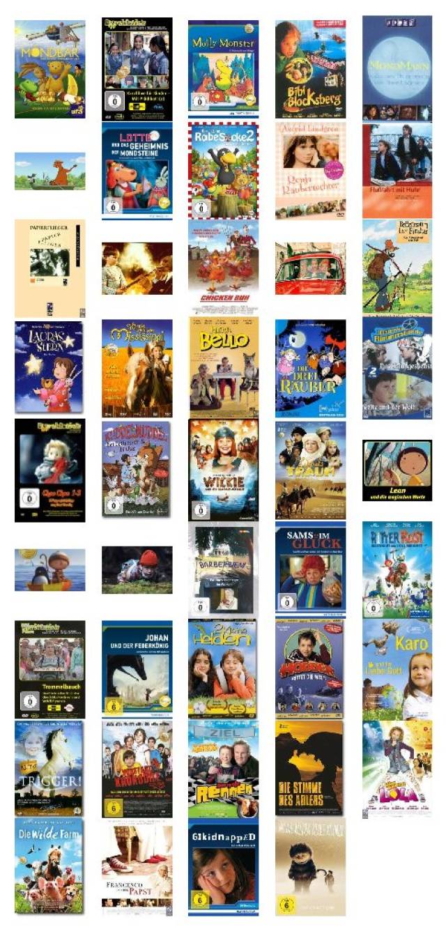 Kinderfilme ( ~ 6 - 8 Jahre)