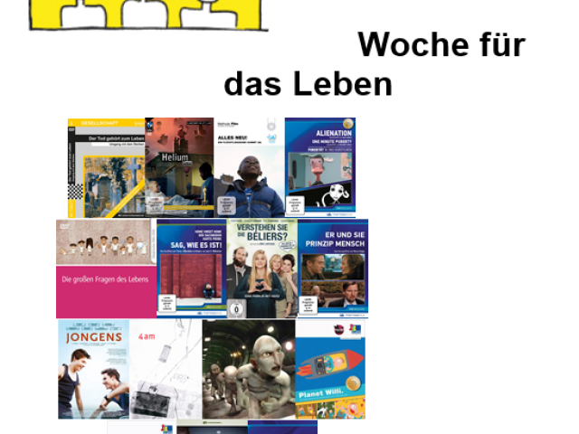 Woche für das Leben - Medienliste
