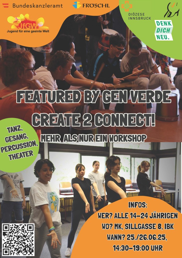 Create 2 Connect - Dein kreativer Workshop mit Gen Verde