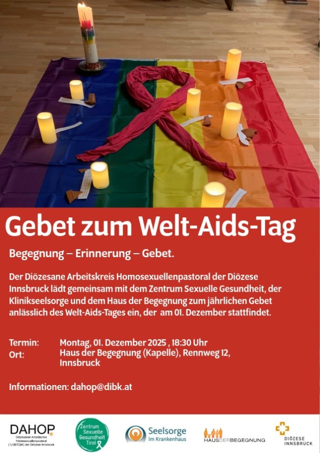 Gebet zum Welt-Aids-Tag