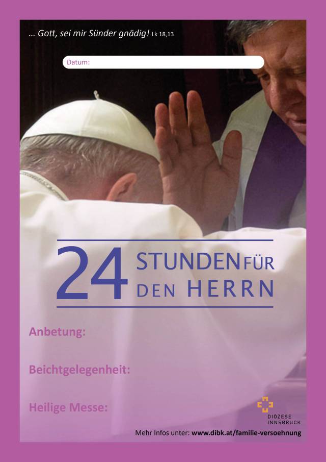 1 TAG mit Gott 24 - Stunden für den Herrn