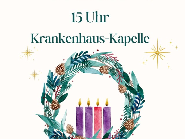 2. Adventsonntag in der Krankenhaus-Kapelle