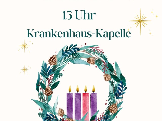 3. Adventsonntag in der Krankenhaus-Kapelle