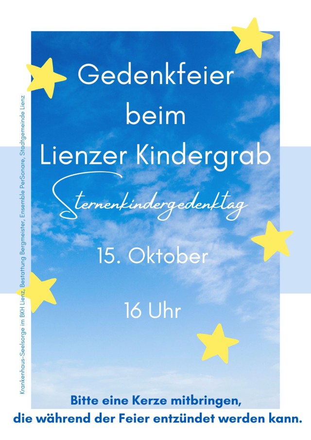 Gedenkfeier beim Lienzer Kindergrab