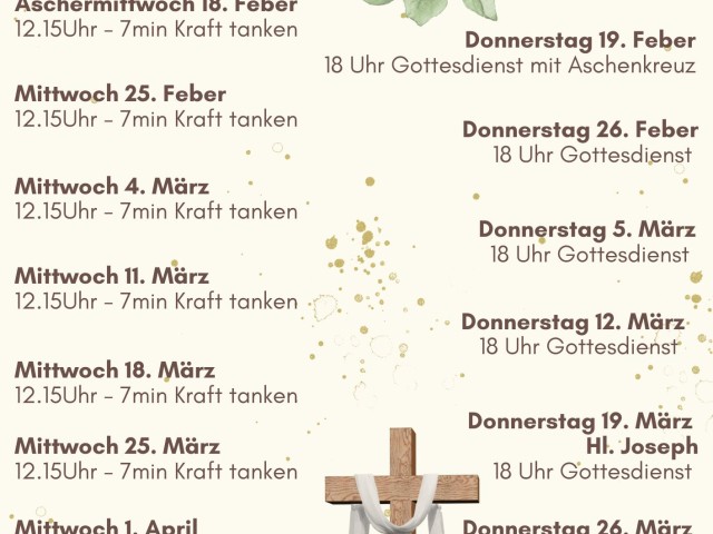 Gründonnerstagsliturgie im BKH Lienz