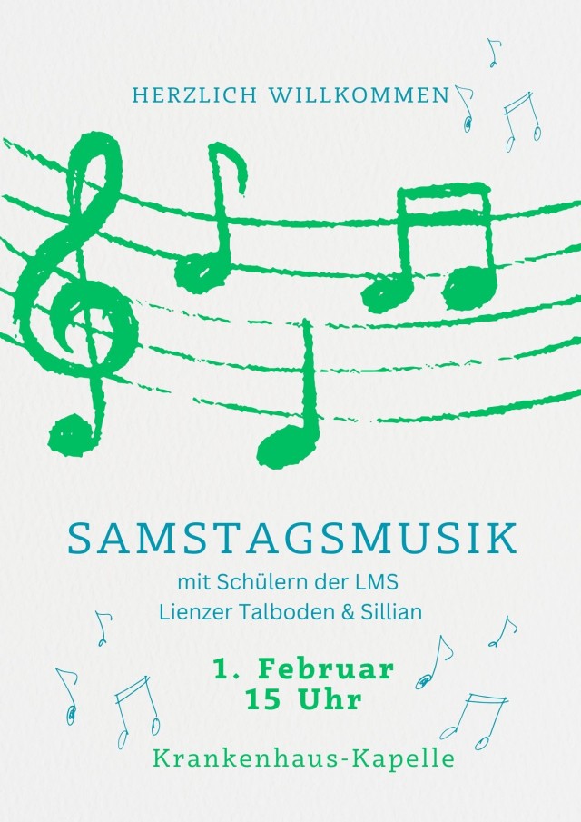 Samstagskonzert im Krankenhaus