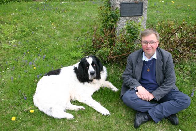 Zweifacher Vater und Priesterseminarist Johannes Seidel