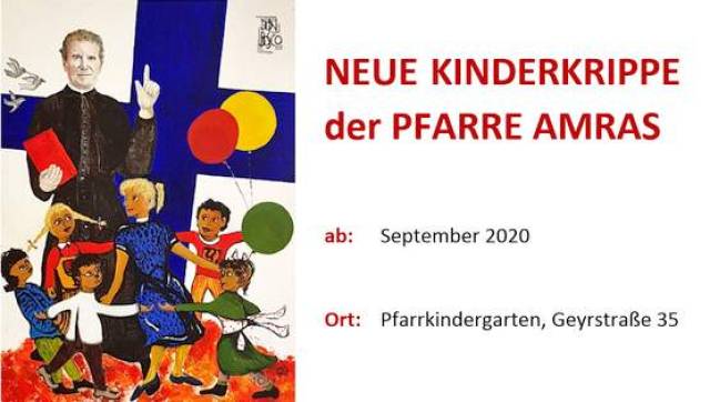 Neue Kindergrippe in der Pfarre Amras
