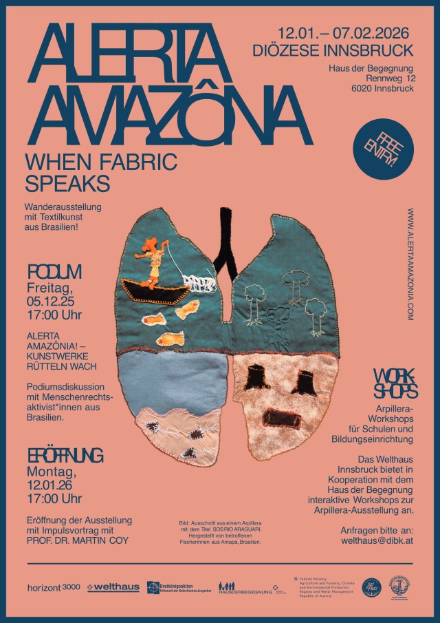 Alerta Amazonia! – when fabric speaks / Ausstellungseröffnung