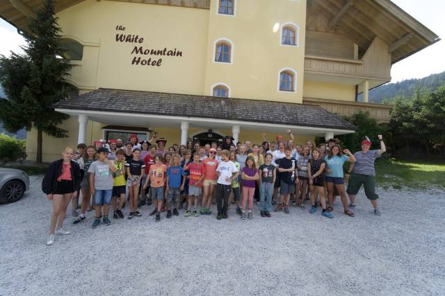 Gruppenfoto vom Jungscharlager 2022