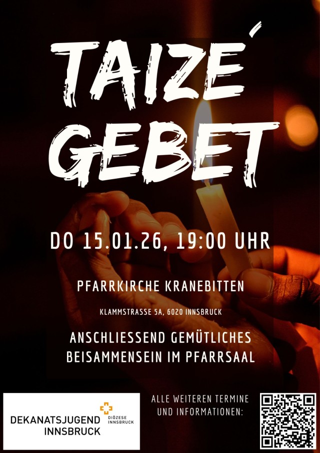 Taize Gebet mit der Dekanatsjugend