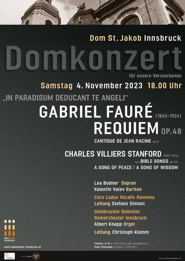 Domkonzert GABRIEL FAURÉ (1845-1924): REQUIEM OP.48