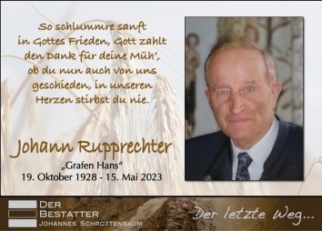 2023 05 15 Johann Rupprechter