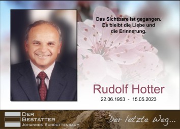 2023 05 15 Rudolf Hotter