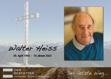 2023 01 18 Walter Heiss