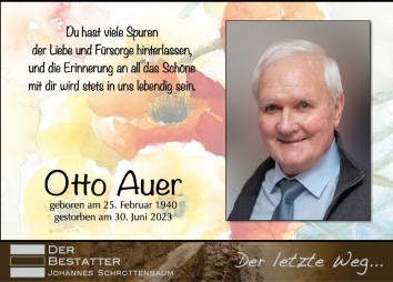 2023 06 30  Otto Auer