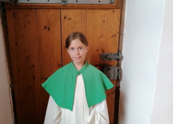 Neue Ministrantin Carina