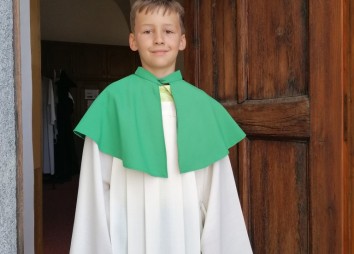 Neuer Ministrant Mario