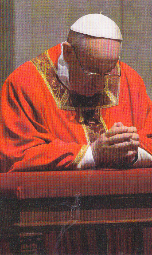 Beten in Anliegen des Papstes