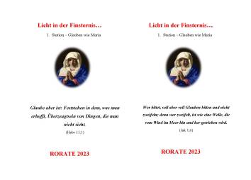 Rorate 1 Seite 1