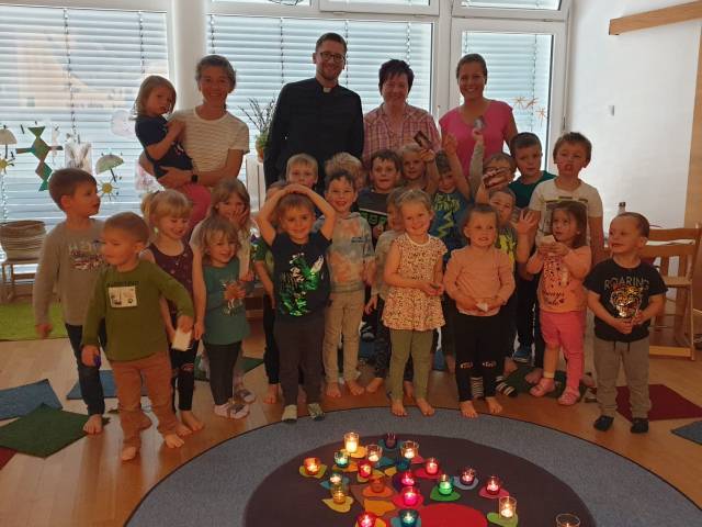 Besuch im Kindergarten Zellberg